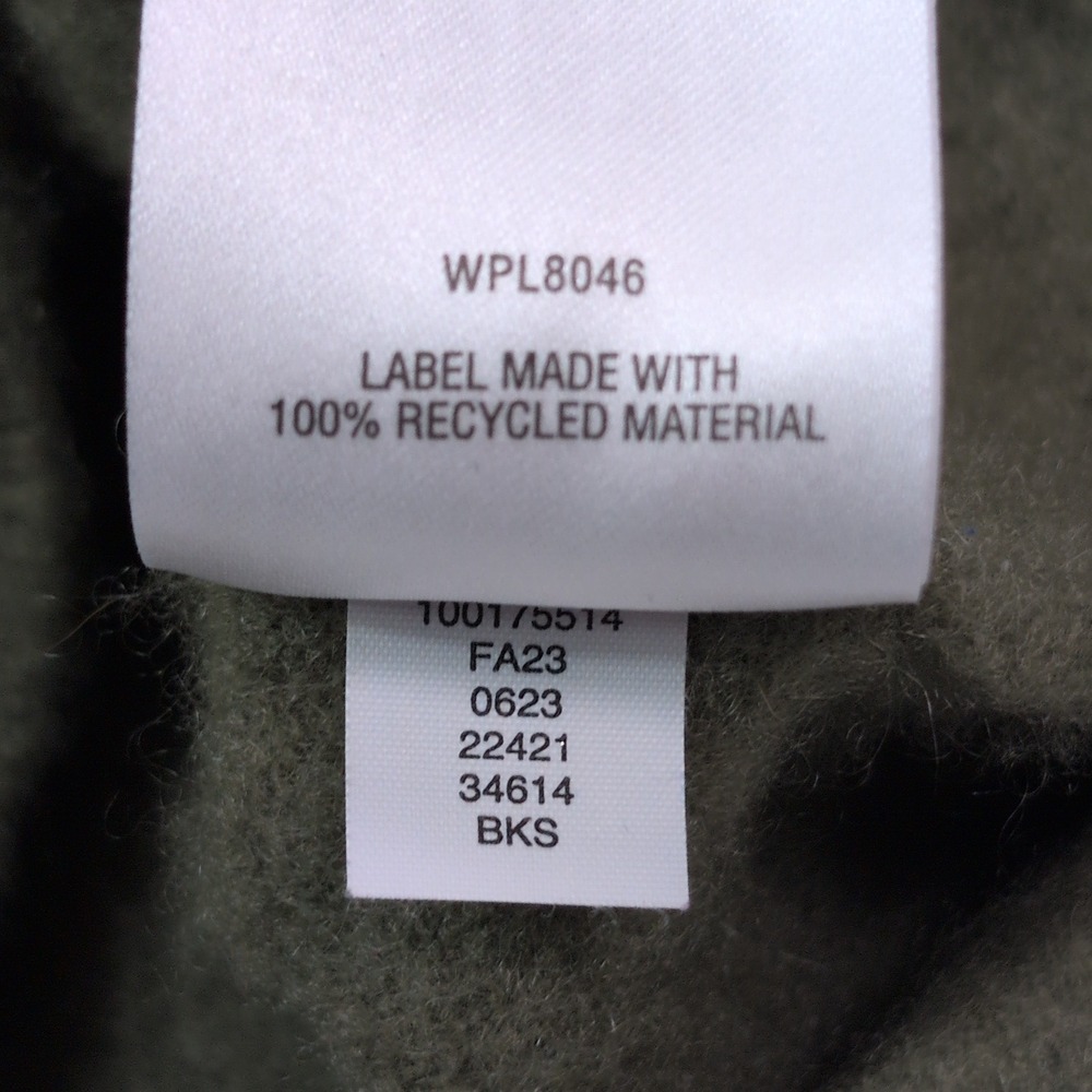 Morgan Taylor Cashmere Sweater Womens Medium Olive Green Crewneck Long Sleeve - Picture 10 of 11